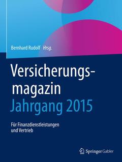 Couverture de l’ouvrage Versicherungsmagazin - Jahrgang 2015