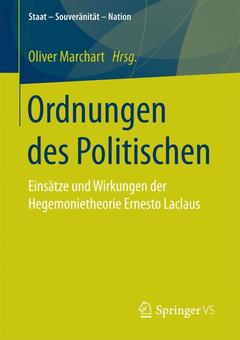 Couverture de l’ouvrage Ordnungen des Politischen