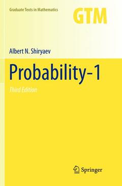 Couverture de l’ouvrage Probability-1