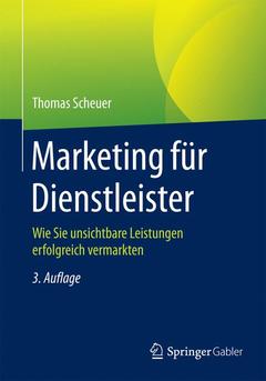 Couverture de l’ouvrage Marketing für Dienstleister