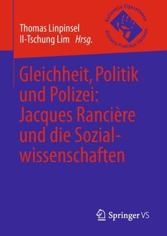 Couverture de l’ouvrage Gleichheit, Politik und Polizei: Jacques Rancière und die Sozialwissenschaften