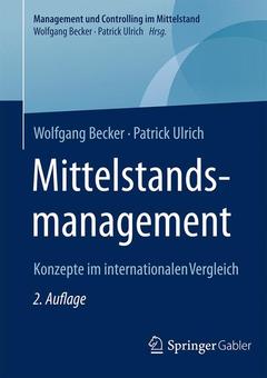 Cover of the book Mittelstandsmanagement