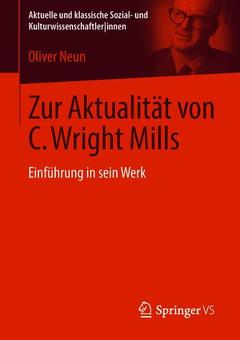 Cover of the book Zur Aktualität von C. Wright Mills