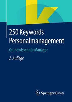 Couverture de l’ouvrage 250 Keywords Personalmanagement