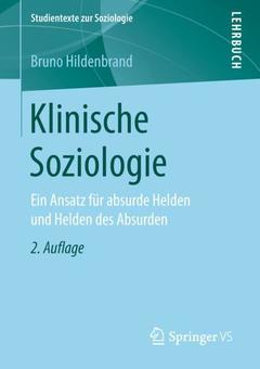 Cover of the book Klinische Soziologie
