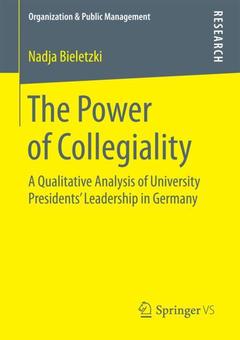 Cover of the book The Power of Collegiality