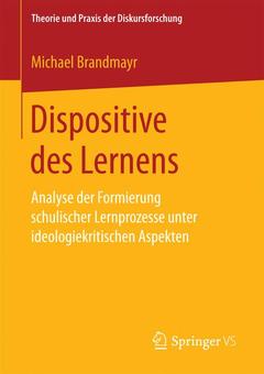 Cover of the book Dispositive des Lernens