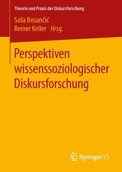 Couverture de l’ouvrage Perspektiven wissenssoziologischer Diskursforschung
