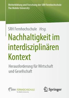 Couverture de l’ouvrage Nachhaltigkeit im interdisziplinären Kontext