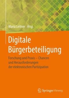 Couverture de l’ouvrage Digitale Bürgerbeteiligung