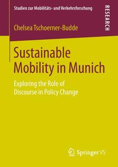 Couverture de l’ouvrage Sustainable Mobility in Munich