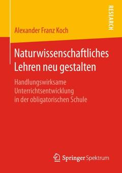 Cover of the book Naturwissenschaftliches Lehren neu gestalten