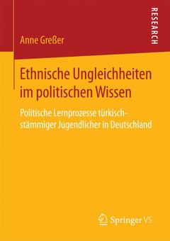 Couverture de l’ouvrage Ethnische Ungleichheiten im politischen Wissen