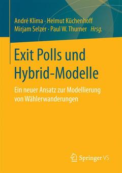 Couverture de l’ouvrage Exit Polls und Hybrid-Modelle