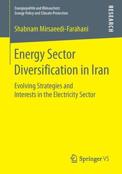 Couverture de l’ouvrage Energy Sector Diversification in Iran