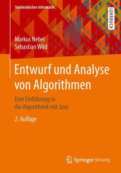 Couverture de l’ouvrage Entwurf und Analyse von Algorithmen
