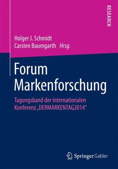 Couverture de l’ouvrage Forum Markenforschung