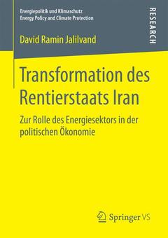 Couverture de l’ouvrage Transformation des Rentierstaats Iran