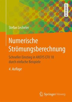 Couverture de l’ouvrage Numerische Strömungsberechnung