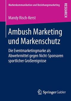 Cover of the book Ambush Marketing und Markenschutz