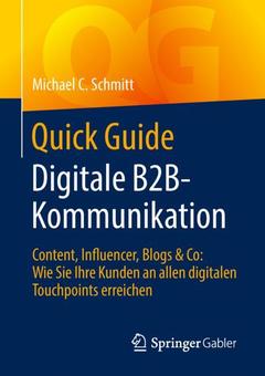 Couverture de l’ouvrage Quick Guide Digitale B2B-Kommunikation