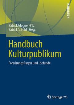 Couverture de l’ouvrage Handbuch Kulturpublikum