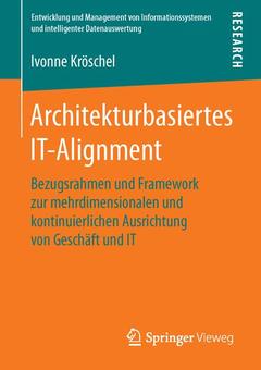 Cover of the book Architekturbasiertes IT-Alignment