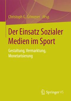 Couverture de l’ouvrage Der Einsatz Sozialer Medien im Sport
