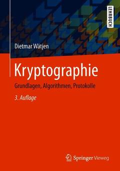 Couverture de l’ouvrage Kryptographie