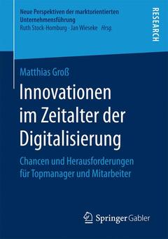 Couverture de l’ouvrage Innovationen im Zeitalter der Digitalisierung