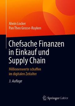 Couverture de l’ouvrage Chefsache Finanzen in Einkauf und Supply Chain