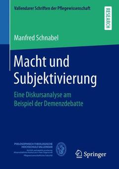 Cover of the book Macht und Subjektivierung