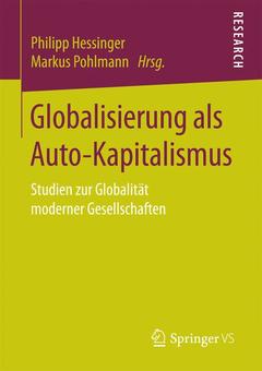 Couverture de l’ouvrage Globalisierung als Auto-Kapitalismus 