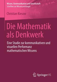 Couverture de l’ouvrage Die Mathematik als Denkwerk
