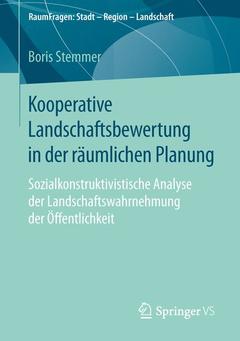 Couverture de l’ouvrage Kooperative Landschaftsbewertung in der räumlichen Planung