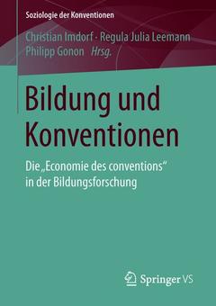 Couverture de l’ouvrage Bildung und Konventionen