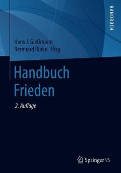 Couverture de l’ouvrage Handbuch Frieden