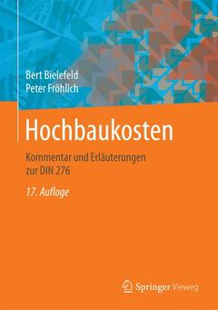 Couverture de l’ouvrage Hochbaukosten 