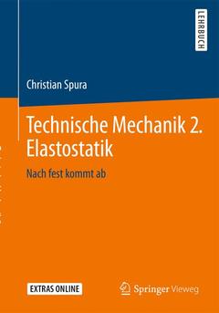 Couverture de l’ouvrage Technische Mechanik 2. Elastostatik