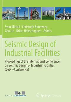 Couverture de l’ouvrage Seismic Design of Industrial Facilities