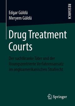 Couverture de l’ouvrage Drug Treatment Courts