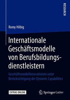 Cover of the book Internationale Geschäftsmodelle von Berufsbildungsdienstleistern