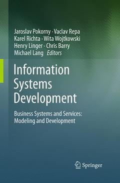 Cover of the book Information Systems Development