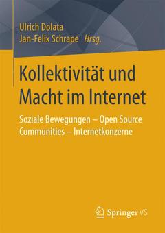 Cover of the book Kollektivität und Macht im Internet