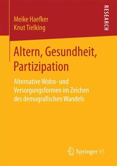 Couverture de l’ouvrage Altern, Gesundheit, Partizipation