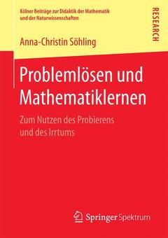 Couverture de l’ouvrage Problemlösen und Mathematiklernen