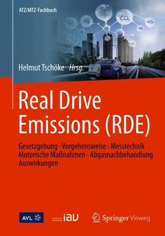 Couverture de l’ouvrage Real Driving Emissions (RDE)