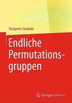 Couverture de l’ouvrage Endliche Permutationsgruppen