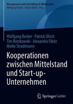 Couverture de l’ouvrage Kooperationen zwischen Mittelstand und Start-up-Unternehmen