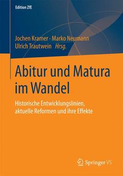 Couverture de l’ouvrage Abitur und Matura im Wandel